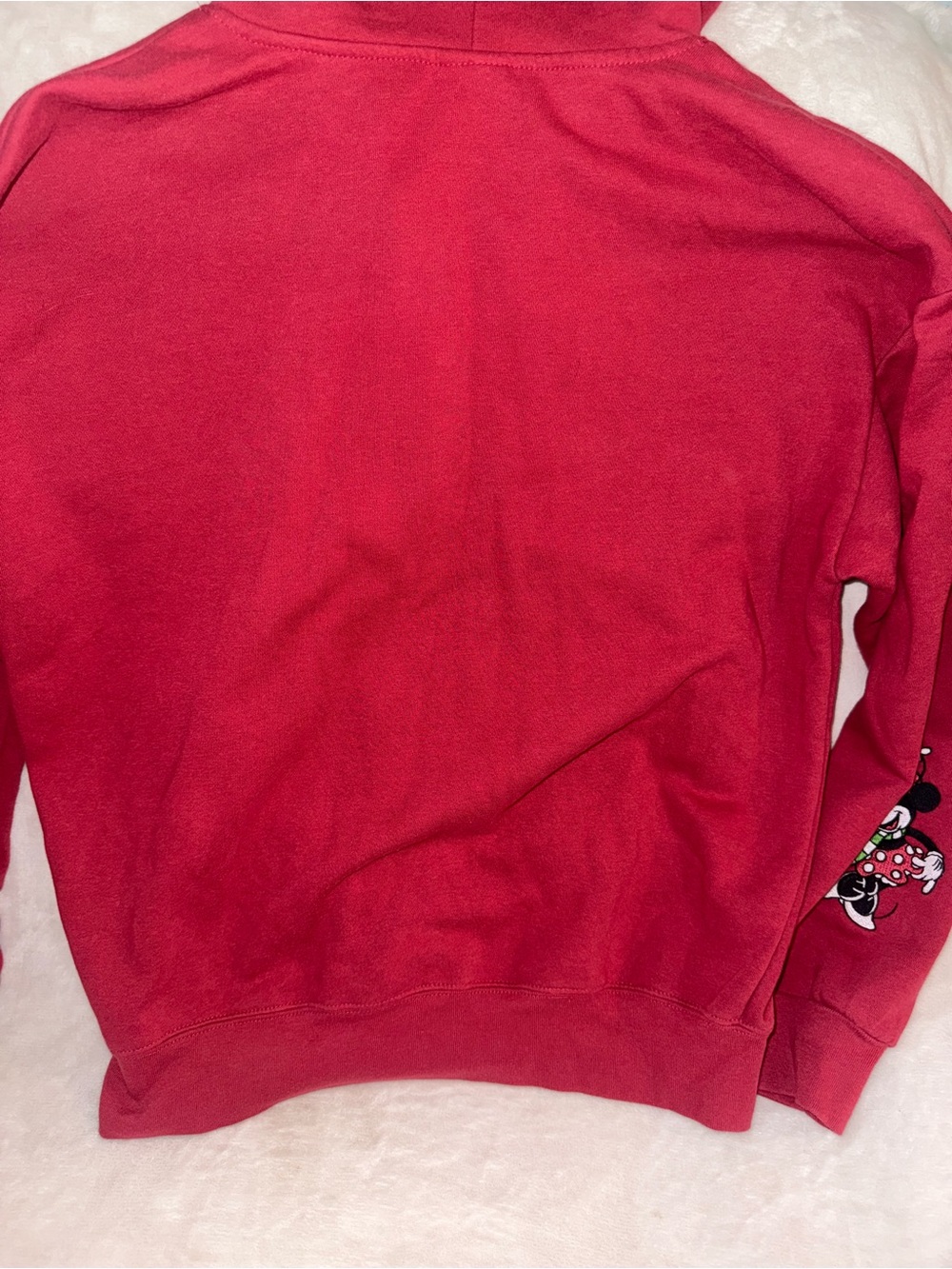 Disney Holiday Mickey, Minnie, Pluto Zip Up Hoodie - Picture 5 of 6